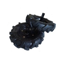 Комплект гуми с полуоски за мотофреза FORTECO